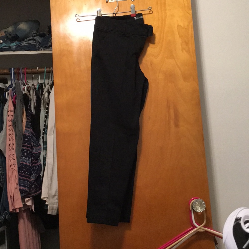 New York and Company Cropped Black Dress Pants